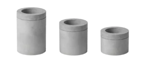 Concrete Rounded: Runde Pflanzgefäße aus Beton